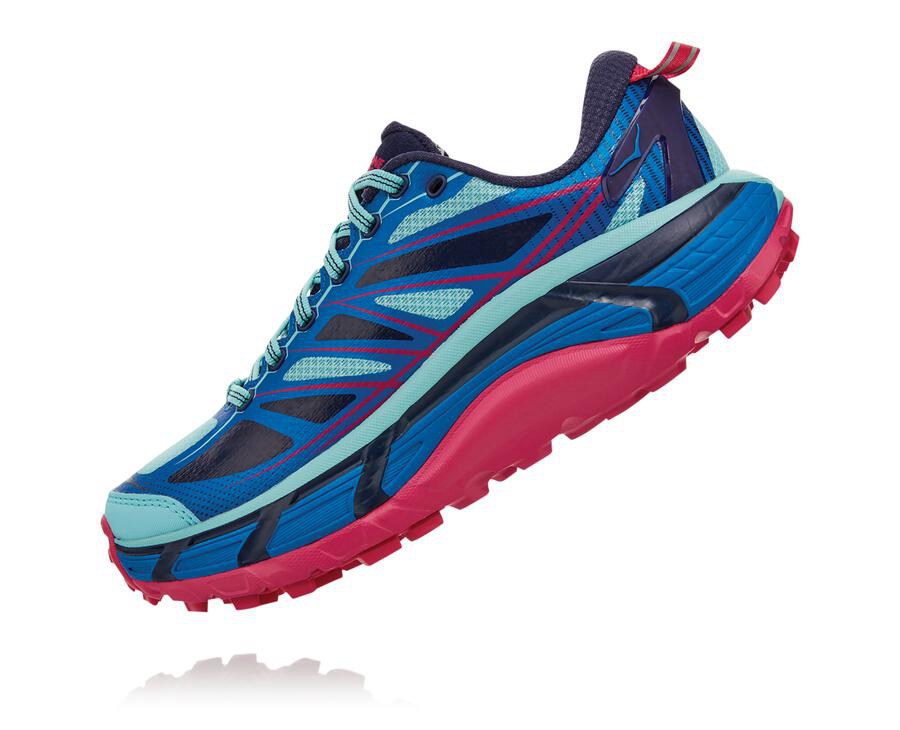 Hoka One One Spor Ayakkabı Kadın Lacivert - Mafate Speed 2 - DQ2315076